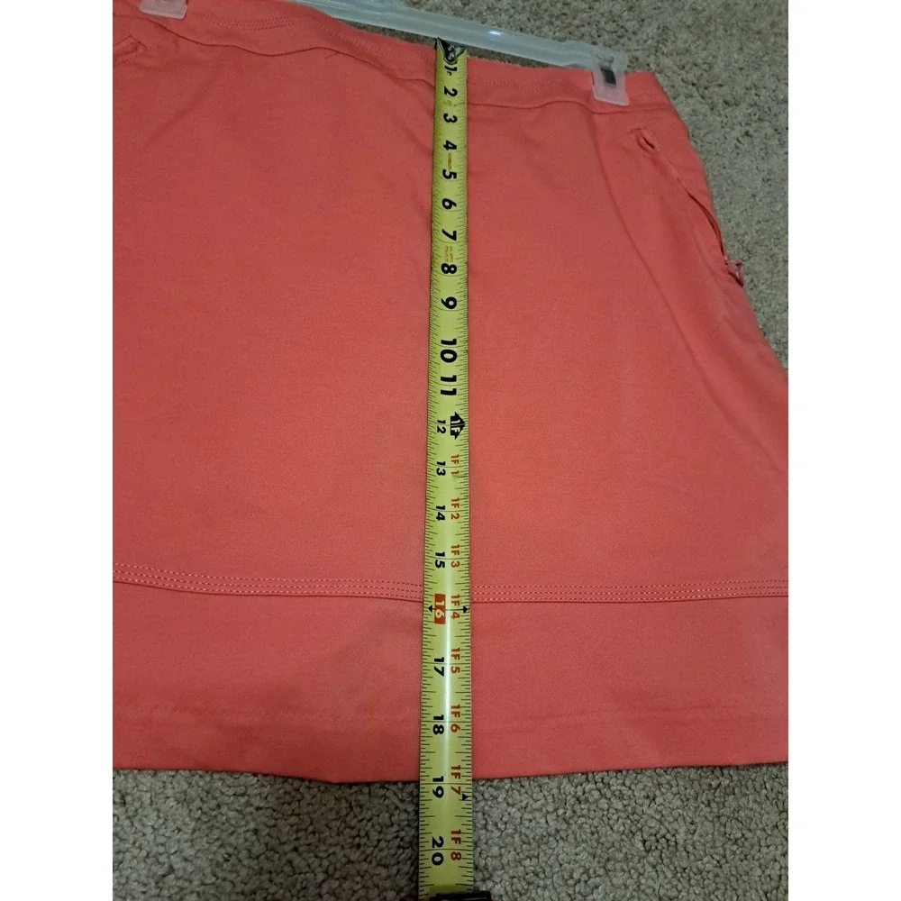 Tail Women's Pink Golf‎ Skort Back And Packers With Zipper Size 10